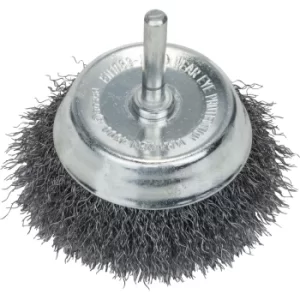 Bosch 0.2mm Crimped Steel Wire Brush 70mm 6mm Shank