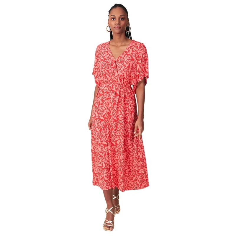 Image of Les Petites Bombes Womens dress Les Petites Bombes Destinee Rouge Female S