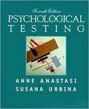 Image of Psychological testing by Anne Anastasi