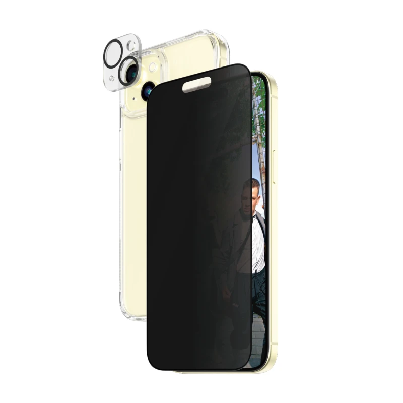Image of PanzerGlass 3-in-1 Privacy Bundle iPhone 15 Plus
