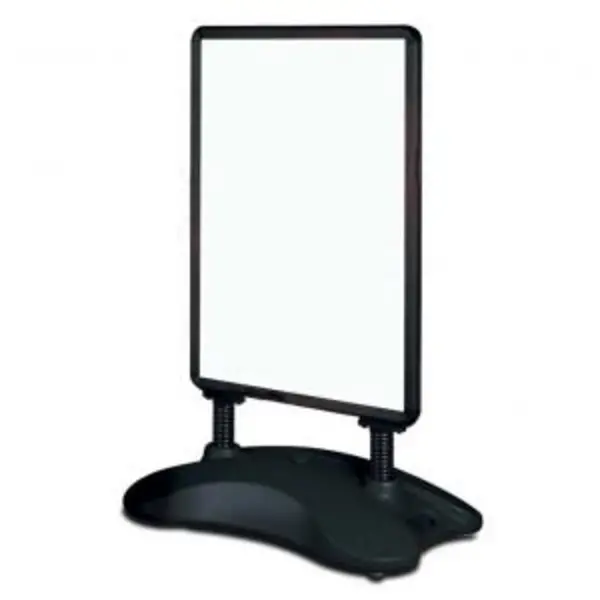 Image of Budget D-sided Forecourt Sign A0 BK EXR24814SS
