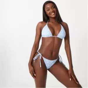 Image of Jack Wills Eco Triangle Bikini Top - Purple