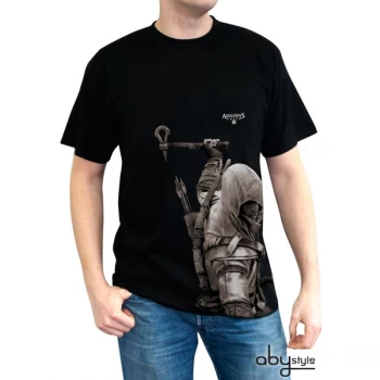 Image of Assassins Creed - Asc Iii Connor Mens Large T-Shirt - Black