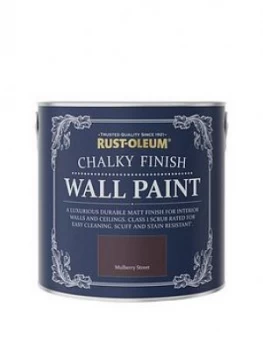 Image of Rust-Oleum Rust-Oleum Chalky Wall Paint Mulberry Street 2.5L