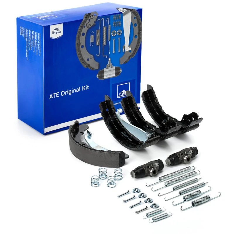 Image of ATE 03.0420-1217.3 Brake Set, drum brakes with accessories Brake Set,drum brakes (3859)