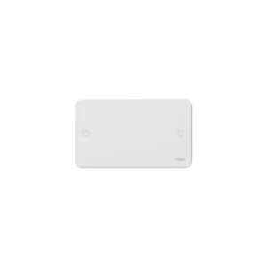 Image of Schneider Electric GGBL8020 Lisse 2 Gang Blanking Plate White