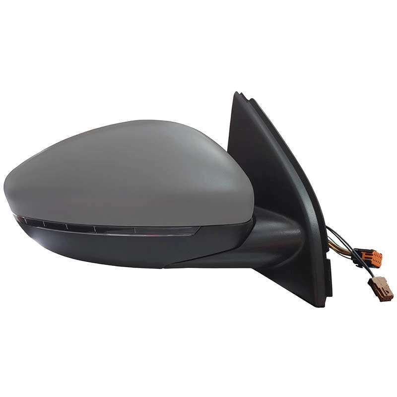 Image of TYC 326-0163 Wing mirror Right, Electronically foldable, primed Outside Mirror (50)