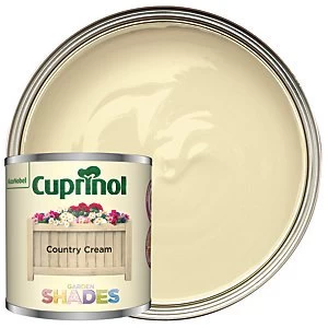 image of Cuprinol Garden Shades Country Cream - Matt Wood Treatment Tester 125ml