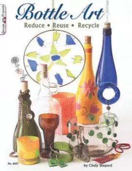 Image of Bottle art by Cindy Shepard