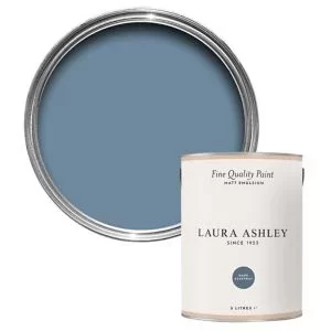 image of Laura Ashley Dark Seaspray Matt Emulsion Paint, 5L