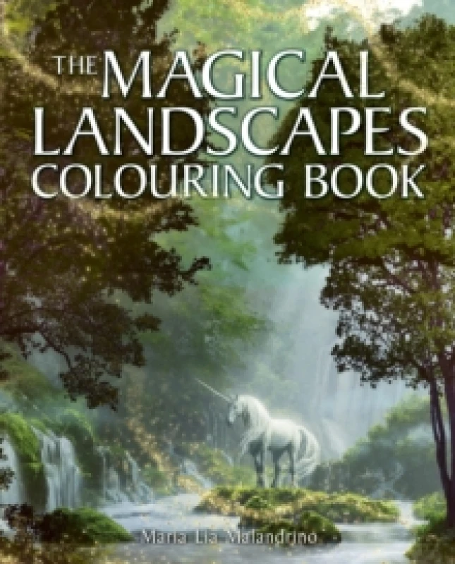 Image of The Magical Landscapes Colouring Book Paperback / softback