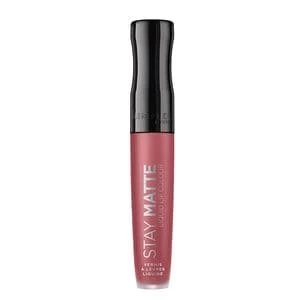 Image of Rimmel Stay Matte Liquid Lipstick Pink Bliss 100 Pink