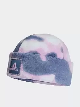 Image of adidas Fleece Mountain Beanie, Multi, Size L, Men