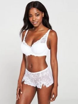 Image of Pour Moi Flora Shorty - White, Size 8, Women