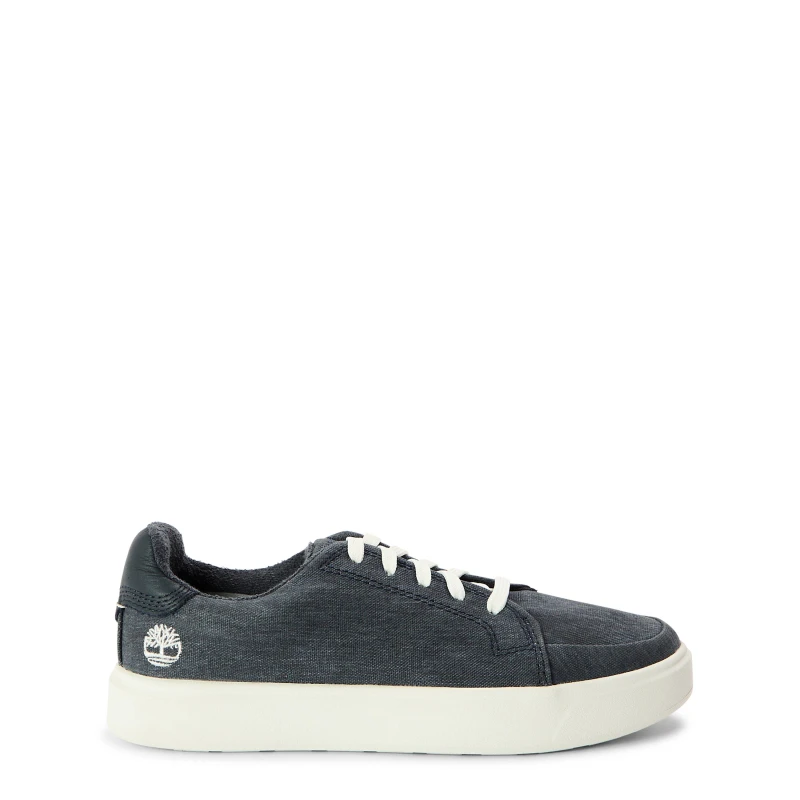 Image of Timberland Womens Low Lc Sneaker Trainers Dk Blue Canvas female 3.5 (36)