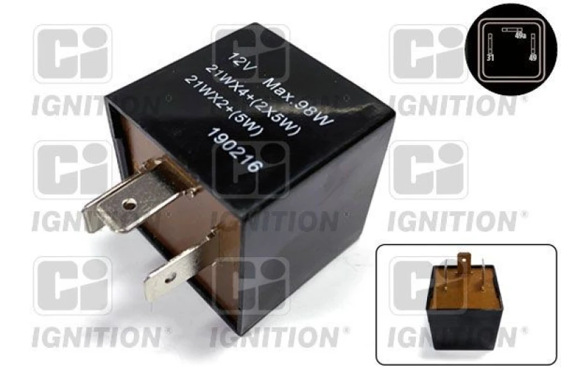 Image of QUINTON HAZELL Indicator relay QUINTON HAZELL XFL120