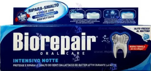 image of Biorepair Oral Care Intensive Night Toothpaste 75ml