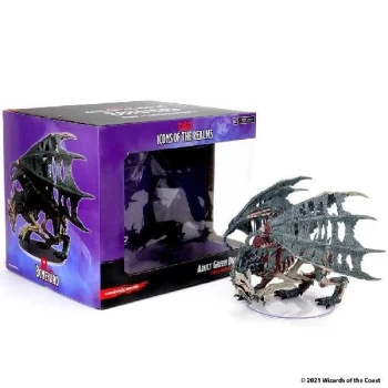 Image of D&D Icons of the Realms Miniatures: Boneyard Premium Set - Green Dracolich