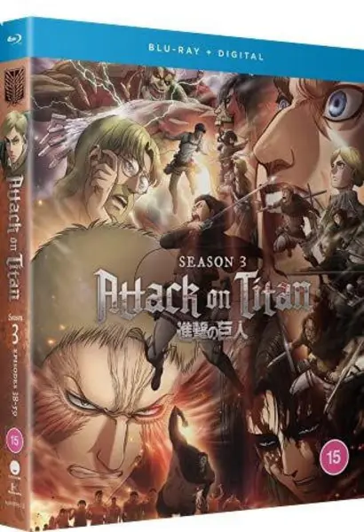 Image of Attack on Titan - Complete Season 3 Bluray
