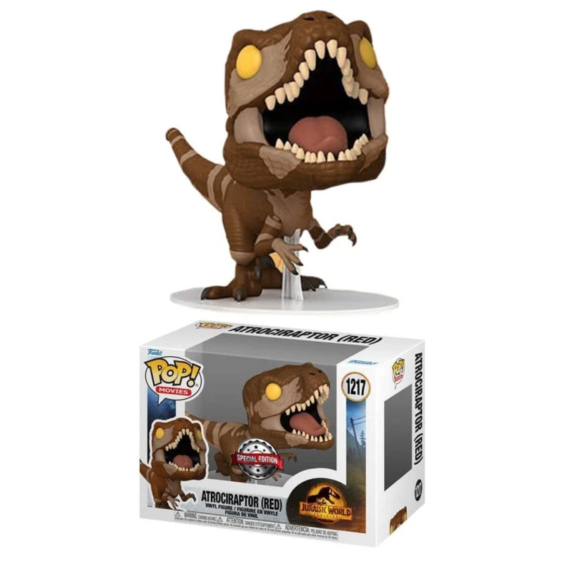 Image of Funko POP! Vinyl Jurassic World 3 Atrociraptor (Red) Multi unisex