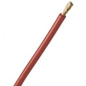 Image of Strand FLEXI S 1 x 6 mm2 Red Staeubli 60.7015 10022
