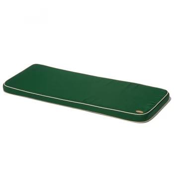 Image of Robert Dyas 2-Seater Fence Bench Cushion - Forest Green