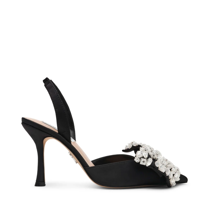 Image of Steve Madden Lovie 100 Pumps Blk Stn female 5 (38)