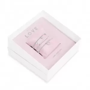 Image of With Love Silver 17.5cm Stretch Bracelet 4243