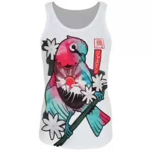 Image of Unorthodox Collective Womens/Ladies Mejiro Sub Tank (UK 12) (White)