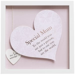Image of Said with Sentiment Square Heart Frames Special Mum