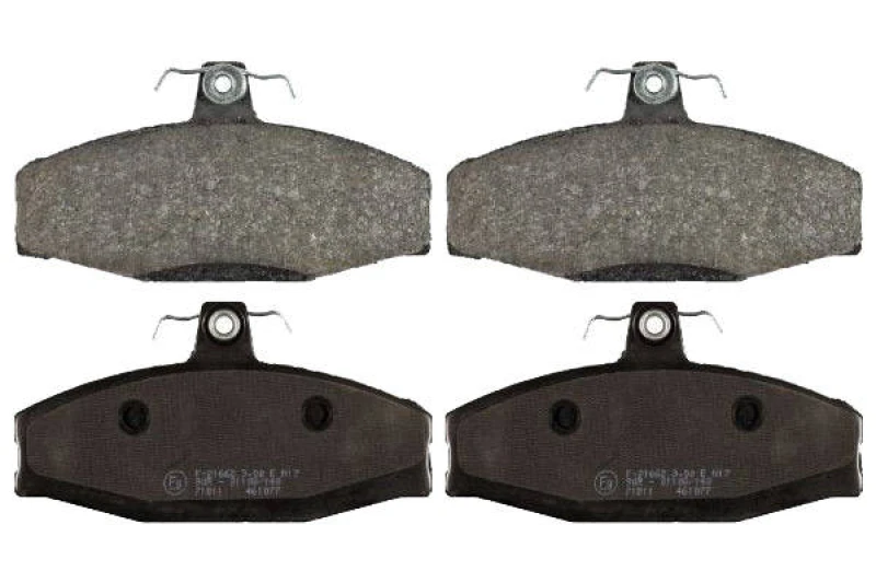 Image of SWAG 30 91 6386 Brake pad set Front Axle, excl. wear warning contact Brake Pad Set,disc brake (402)