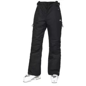 image of Trespass Womens/Ladies Lohan Waterproof Ski Trousers (XS) (Black)