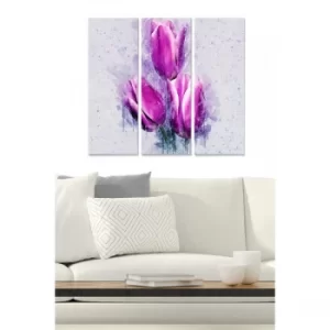 Image of MDF2715804 Multicolor Decorative MDF Painting (3 Pieces)