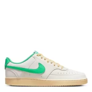Image of Nike Court Vision Mens Trainers - Cream