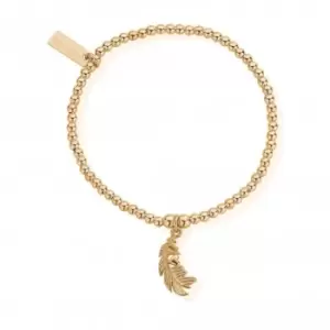 ChloBo Cute Charm feather Heart Bracelet GBCC1078