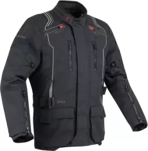 Image of Bering Flagstaff Motorcycle Textile Jacket, black, Size 2XL, black, Size 2XL