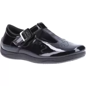 Image of Hush Puppies Girls Eliza Junior Patent Leather School Shoes UK Size 11 (EU 29)