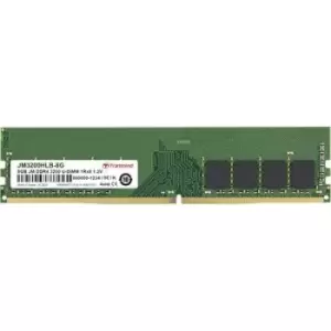 Image of Transcend JetRAM PC RAM card DDR4 8GB 1 x 8GB 3200 MHz 288-pin DIMM JM3200HLB-8G