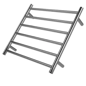 image of 6 Bar Heated Ladder Towel Rail - Anise