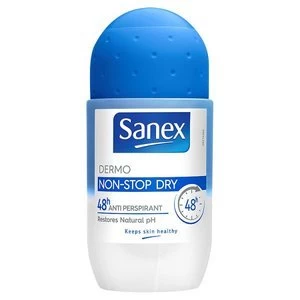 image of Sanex Dermo Non Stop Dry 50ml Roll On