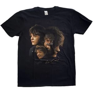 Image of Lewis Capaldi - Photo Montage Unisex Large T-Shirt - Black