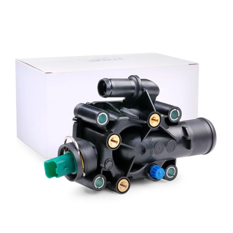 Image of MAXGEAR 18-0255 Engine thermostat Opening Temperature: 91°C, with gasket/seal, with sensor Thermostat,coolant (316)