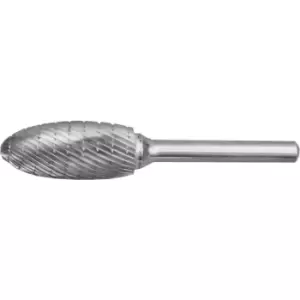 Image of 12.7X32MM Flame Shape Carbide Burr Cut-9
