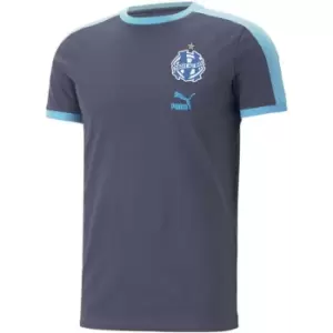 image of Puma FtblHeritage T7 Tee - Blue