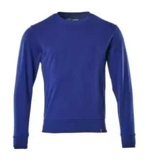 Image of Mascot Workwear Crossover Royal Blue Organic Cotton Mens Work Sweatshirt M