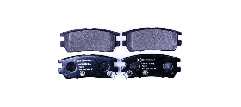 Image of HELLA Brake pad set HELLA 8DB 355 016-471