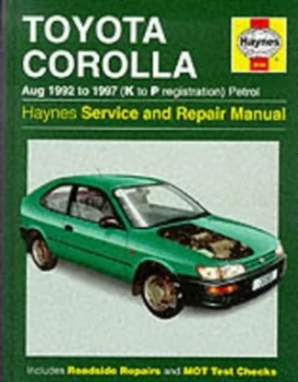 Image of Toyota Corolla 92-97 Service and Repair Manual by John S Mead and Jay Storer Hardback