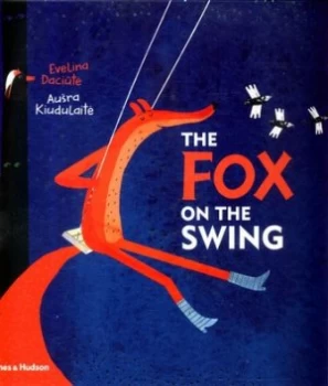 Image of The fox on the swing by Evelina Daciut