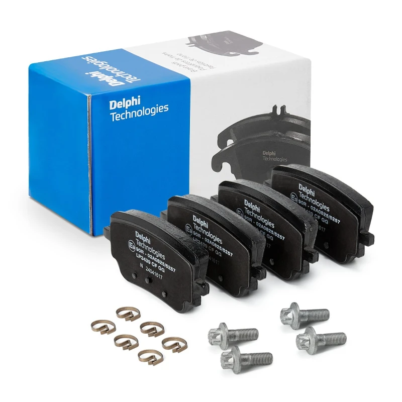 Image of DELPHI Brake pad set DELPHI LP3439