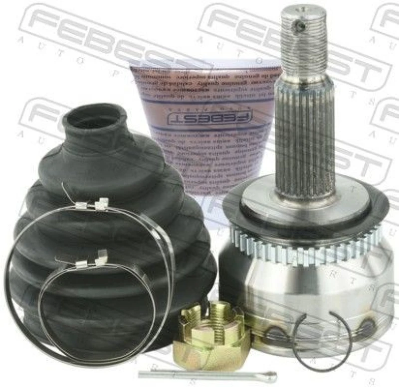 Image of FEBEST 2210-CER15A44 Joint, drive shaft Wheel Side, with ABS sensor ring Joint,drive shaft (236)